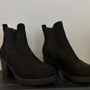 Dream Pairs Black Heeled Boots